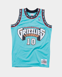 Mitchell & Ness Vancouver Grizzlies Mike Bibby '98-'99 #10 Swingman Jersey Teal