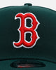 New Era Boston Red Sox 'Evergreen' 9FORTY A-Frame Snapback Dark Green