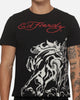 Ed Hardy Stallion T-Shirt Black
