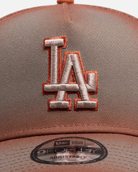 New Era Los Angeles Dodgers 'Gradient Edge' 9FORTY A-Frame Snapback Camel