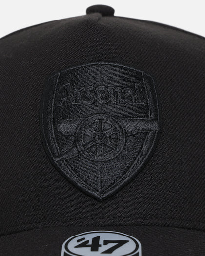 47 Brand Arsenal MVP DT Snapback Black/Black