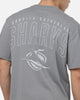 Bleacher Athletic Cronulla Sharks NRL Attrition Solid T-Shirt Grey