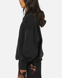 Saint Morta Crossbearer Zip Hoodie Black