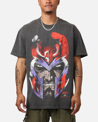 Marvel X-Men Magneto Heavyweight T-Shirt Black Wash