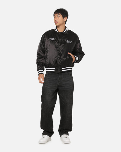 Carre Carré X Coca Cola Batter Up Stadium Jacket Black