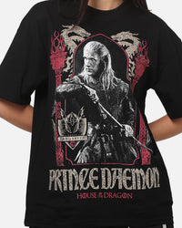 73Studio X House Of The Dragon Prince Of Daemon T-Shirt Black