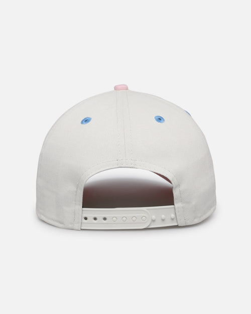 New Era Chicago Bulls 'Easter Pastel' 9FORTY A-Frame Snapback Chrome White
