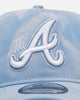 New Era Atlanta Braves 'Hopeless Romantic' 9FORTY A-Frame Snapback Sky Blue
