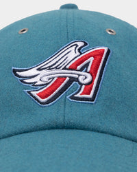 47 Brand Los Angeles Angels 'Wooly Clean-Up' Strapback Columbia