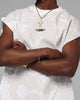Loiter Sketch Book Muscle T-Shirt White