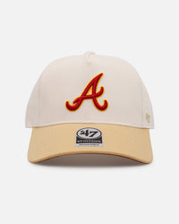 47 Brand Atlanta Braves 'Library' Hitch Snapback Natural