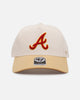47 Brand Atlanta Braves 'Library' Hitch Snapback Natural