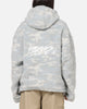 Carre Sherpa Hooded Jumper Snow Camo