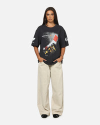 Mitchell & Ness X Mclaren F1 Team Birdseye Apex T-Shirt Washed Black