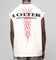Loiter Cyber Muscle T-Shirt Off White