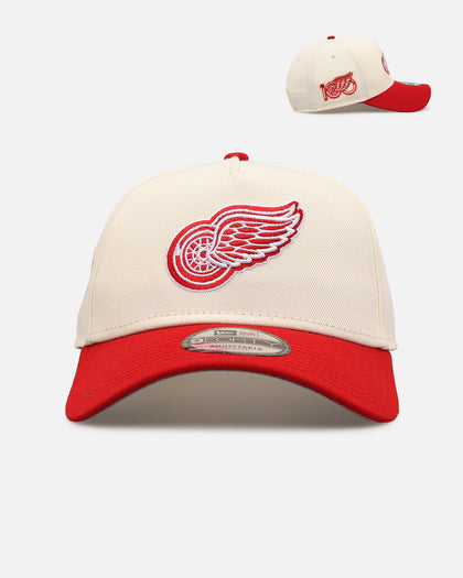 New Era Detroit Red Wings 'Team Color Visor' 9FORTY A-Frame Snapback Chrome/Official Team Color