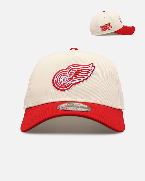 New Era Detroit Red Wings 'Team Color Visor' 9FORTY A-Frame Snapback Chrome/Official Team Color