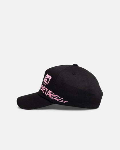 Saint Morta Speed Racing Snapback Black/Pink