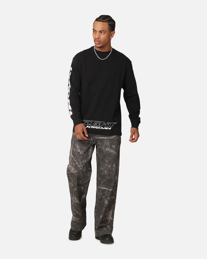 Jordan Jumpman MVP 85 Long Sleeve Crewneck T-Shirt Black/Sail