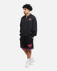 Mitchell & Ness New York Knicks Boxy Quarter Zip Crewneck Faded Black
