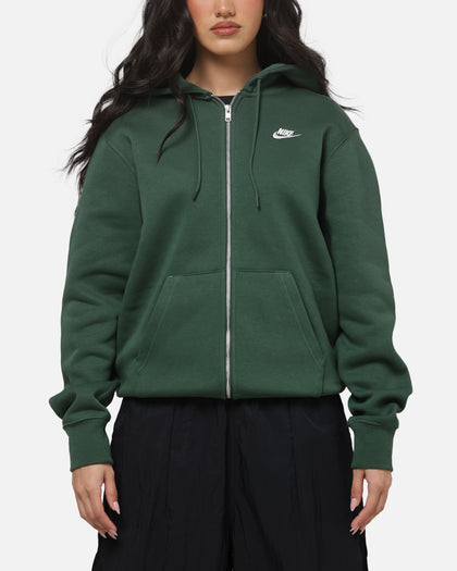 Nike Club BB Full-Zip Hoodie Forest Green