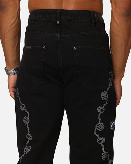 Carre Rosebowl Jeans Black Denim
