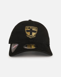 New Era St Kilda Saints 'AFL Black & Gold' 9TWENTY Strapback Black/Gold