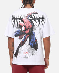 73Studio Marvel Spider-Man All Over Print T-Shirt White