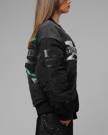 Loiter X WWE DX Generation Bomber Jacket Black