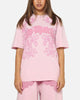 Ed Hardy Double Dragon Applique T-Shirt Pink