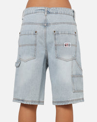Carre Carpenter Jorts Sunfade Blue