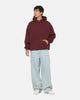 Ed Hardy Sacred Heart Hoodie Burgundy