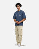 Carre Script T-Shirt Navy