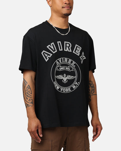 Avirex Stadium T-Shirt Black