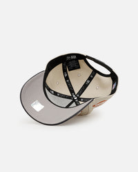 New Era Las Vegas Raiders 'Smooth' 9FORTY A-Frame Snapback Stone