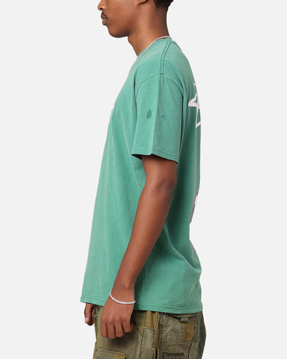 Stüssy Fuzzy Dice T-Shirt Pigment Pigment Pine Green