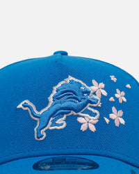New Era Detroit Lions 'Cherry Blossoms' 9FORTY A-Frame Snapback Official Team Color