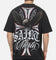 Saint Morta Liberty Boxy T-Shirt Vintage Black