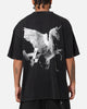The Anti Order Pegasus Lost T-Shirt Black Acidwash
