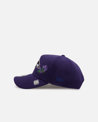 New Era Baltimore Ravens 'Purple Rose' 9FORTY A-Frame Snapback Purple