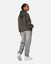Saint Morta Daggers Premium Hoodie Contrast Brown