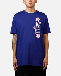 New Era Los Angeles Dodgers Cherry Blossom T-Shirt Blue