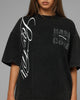 Loiter Chrome Dome T-Shirt Washed Black