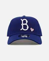 New Era Brooklyn Dodgers 'Baseball Hearts' 9FORTY A-Frame Snapback Official Team Color