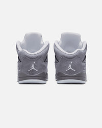 Jordan Kids' Air Jordan 5 Retro "Wolf Grey" (TD) Graphite
