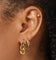 Raising Hell Miami Link Earrings Gold