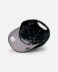 New Era Philadelphia Eagles 'Gothic Script Two Tone' 9FORTY A-Frame Snapback Dark Green/Black