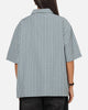Carre Plaid Button Up Shirt Green-Plaid