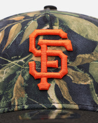 New Era San Francisco Giants 'Forest Camo' 9FORTY A-Frame Snapback Forest Camo