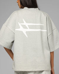 Loiter Ultra Hybrid Premium T-Shirt Grey